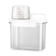 (Small Size) Washing Powder Storage Tank Sealing Washing Powder Dispenser With Handle
