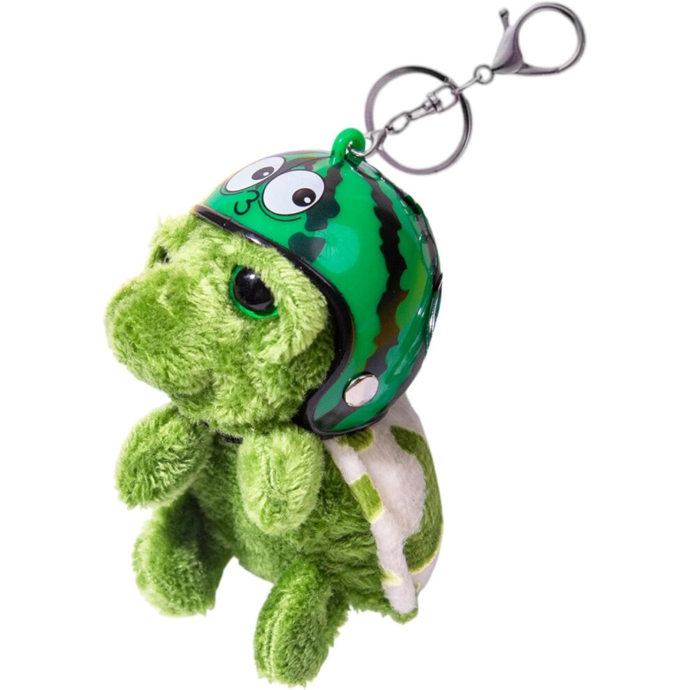 (Watermelon) Turtle Doll Keychain - Sea Turtle Keychain,Cute Cartoon Plush Doll, Plush Key Ring Doll With Headcover For Backpack Purse Bag Not,Specified