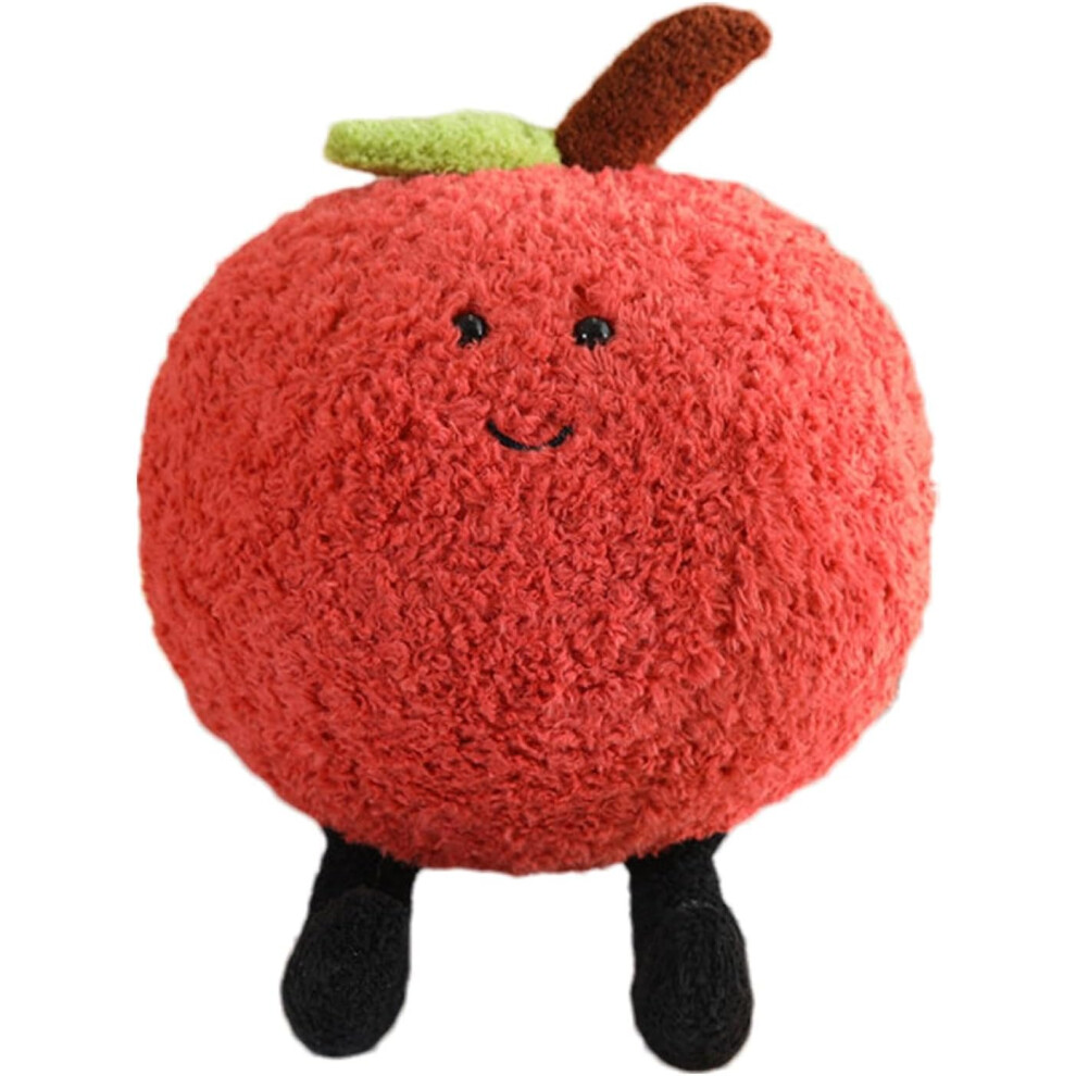 Fruit Plush Toys - Litchi Nursery Pillow Stuffed Doll,Creative Hugging Pillow, Plushie Toy Sofa Cushion for Bedroom Living Room