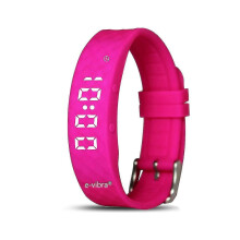(pink) Premium Potty Training Watch - Rechargeable Silent Vibrating Watch - Medical Reminder Watch - With Timer And 15 Daily Alarms (blue)