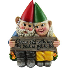 Statue ?Grow Old with Me??, ?Mr. und Mrs.??