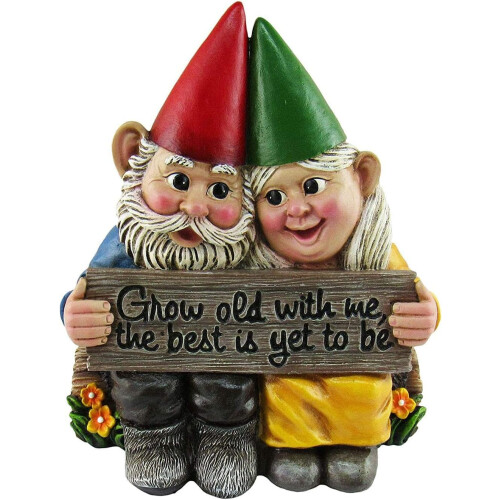 Statue ?Grow Old with Me??, ?Mr. und Mrs.??