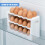 GEEZY GEEZY 30 Grid Egg Holder Fridge Organiser BPA Free 3 Layer Egg Storage Organiser 5