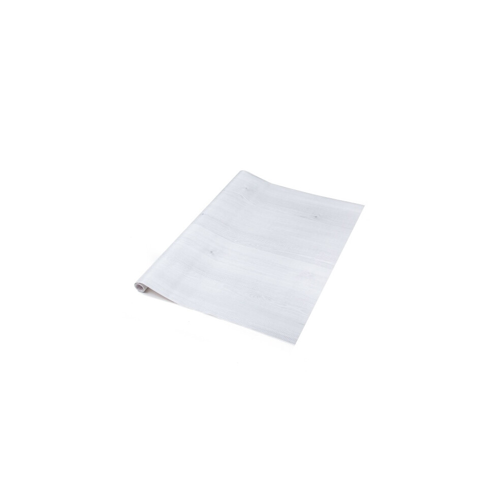 (67.5Cm, 15M) Nordic Elm Light Grey Sticky Back Plastic Vinyl Wrap Film 5060578101177