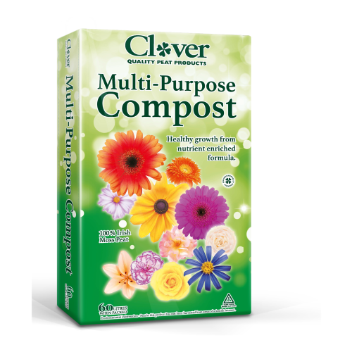 MULTI PURPOSE COMPOST 60lts Clover planting potting growing