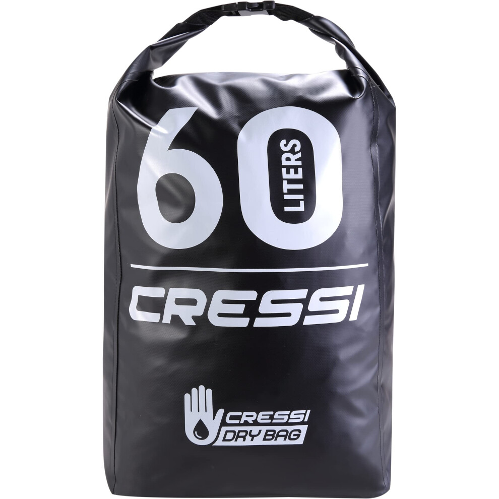 Cressi Unisex Adult Premium Waterproof Backpack - Black, 60 Litre