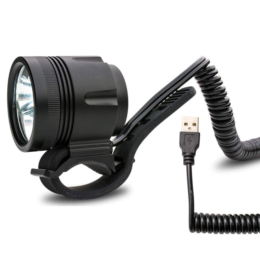 USB Bicycle and Helmet Light with 950 lumens | 4 Light Modes | can Work with Any External 5V Power Bank with 2A Output