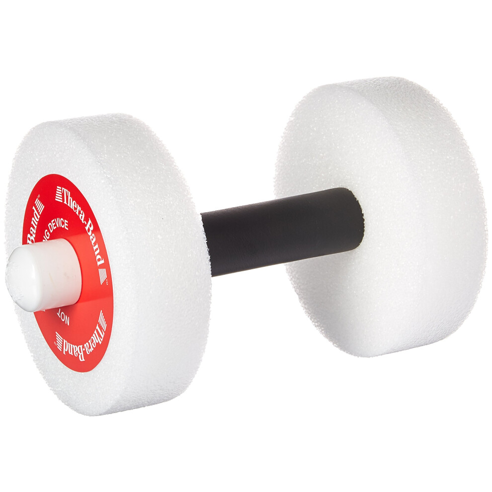 TheraBand Aquatic Hand Bar Dumbbell Weight with Padded Grip