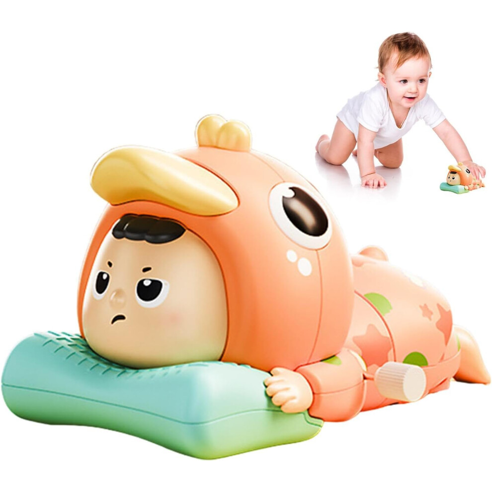 (Orange1) Interactive Learning Toys | Bright Colors Crawling Toys - Development Early Learning Puzzle for Cognitive Skills Enhancement
