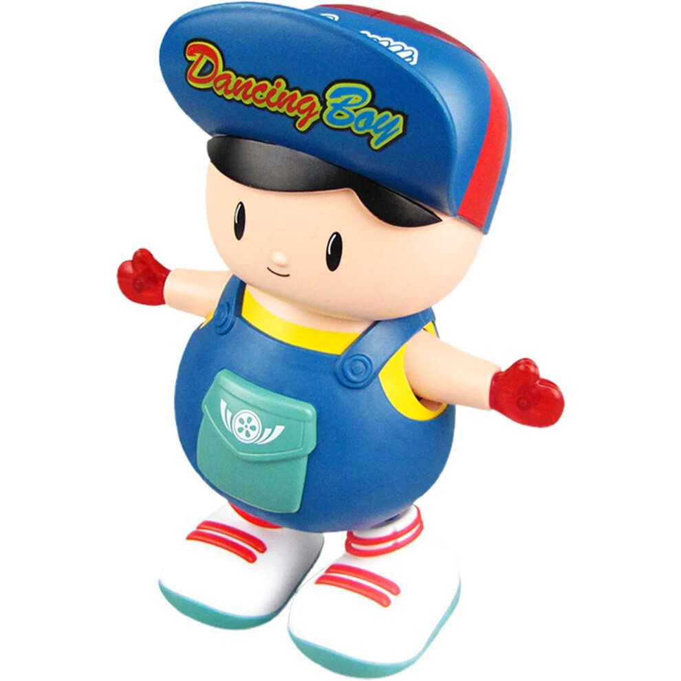 Singing Dancing Robot | Kids Interactive Early Learning Toy,Electric Music Educational Toy, Cartoon Big Head Boy, Cute Dancing Swing Boy For Light