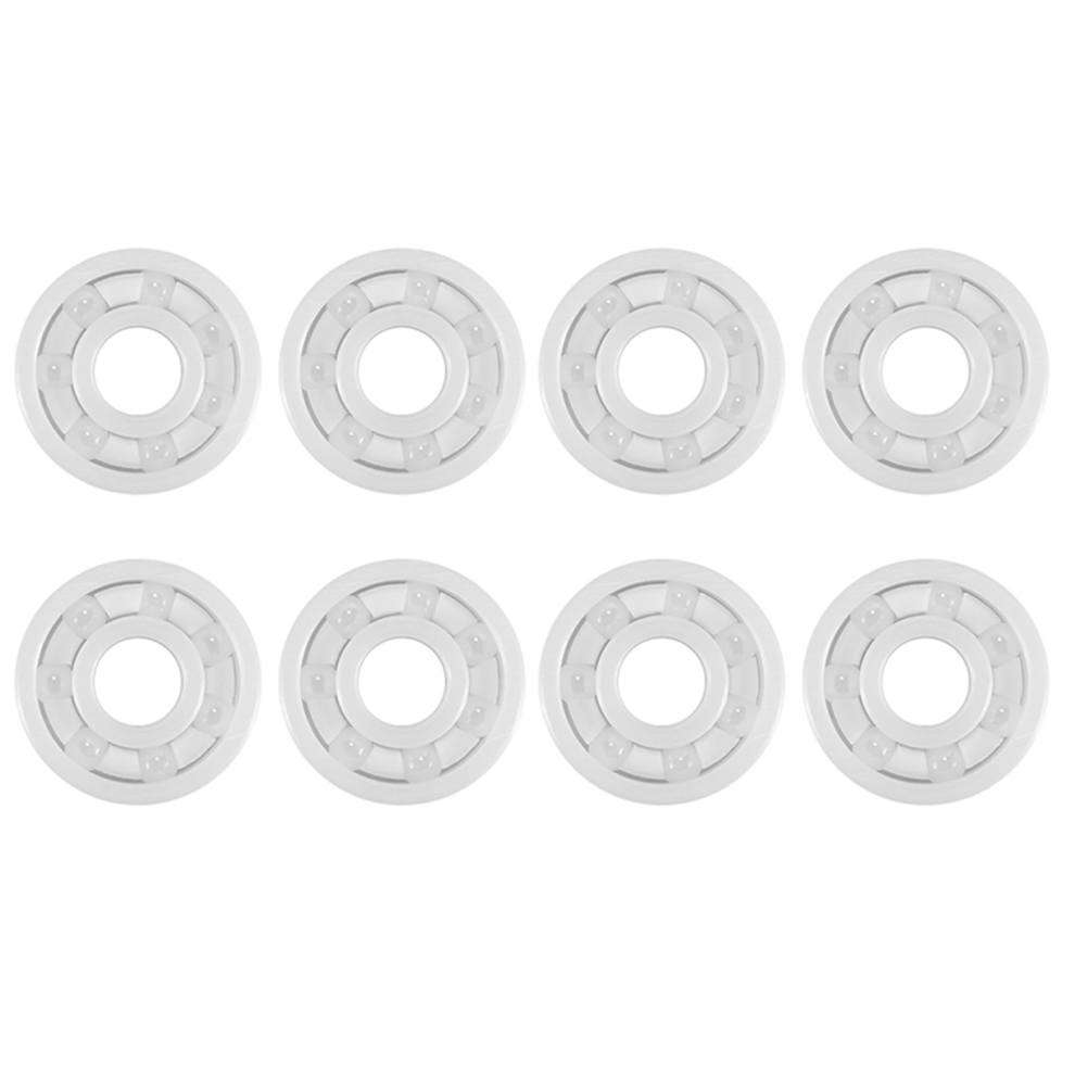 8Pcs 608 Full Ceramic Bearing Zro2 Ball 8Mmx22mmx7mm Zirconia Oxide 4852133169736