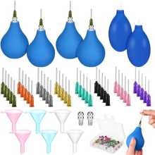 Pottery Tool Supplies Keramik-Präzisionsapplikator, 3 oz Ton-Werkzeugset, Präzisionsspitzen-Applikator für Keramik-Flaschenglasur