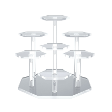 Acrylic Display Stand for Figures, Collectibles, Dolls,Action Figures Collection Organizer Holder, Collectibles Stand,B