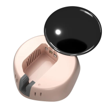 Mini Portable Toothbrush Sterilizer Rechargeable Travel UVC Toothbrush Sterilizer Box Pink