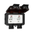 Tomada à prova d'água IP66 220 V, tomada de parede preta com interruptor integrado, eletrodoméstico elétrico da UE (C) 1