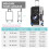 Suitcase Cover Protective Skin Elasticated Cover Camera 29x32 Inch Extra Large 3