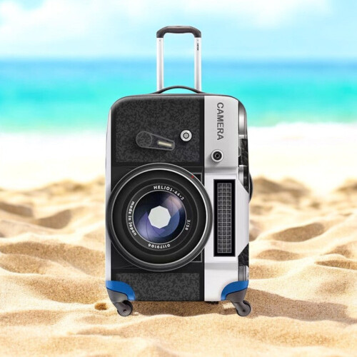 Suitcase Cover Protective Skin Elasticated Cover Camera 29x32 Inch Extra Large 1