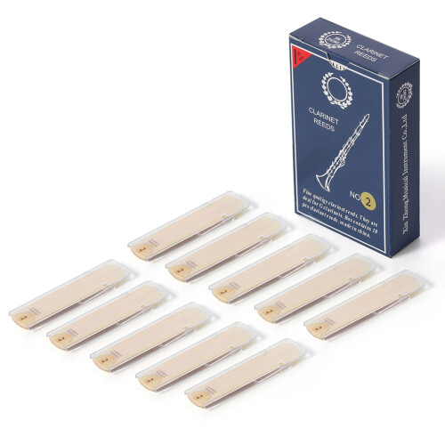 Ancia per clarinetto, 10 pezzi, accessori per strumenti, durezza 2.0