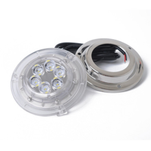 Luz subaquática LED para piscina, iate, barco, à prova d'água, 10-30 V, 15 W, TP019019, luz branca