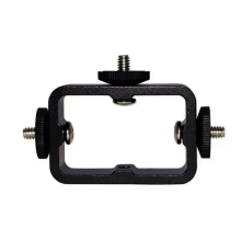 Holder Flash Bracket Adapter for Live Broadcast Selfie Camera Phones 1/4 Hole Metal Three-Position Machine