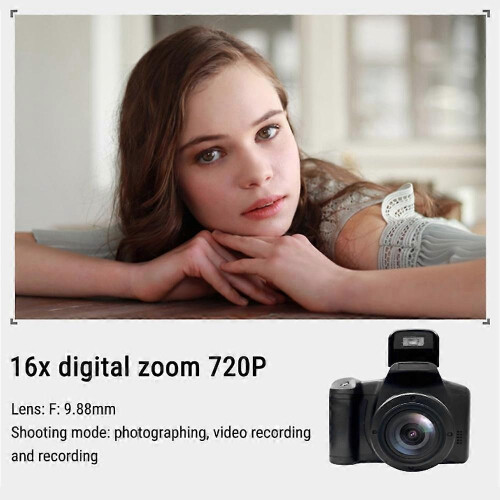 High Definition DSLR Camera with Long Zoom and Wide-angle Lens 2