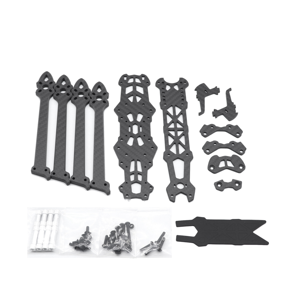 Cadre de drone Mark4 8 pouces avec bras de 5 mm pour modification FPV en fibre de carbone pour quadricoptère Freestyle 7 pouces