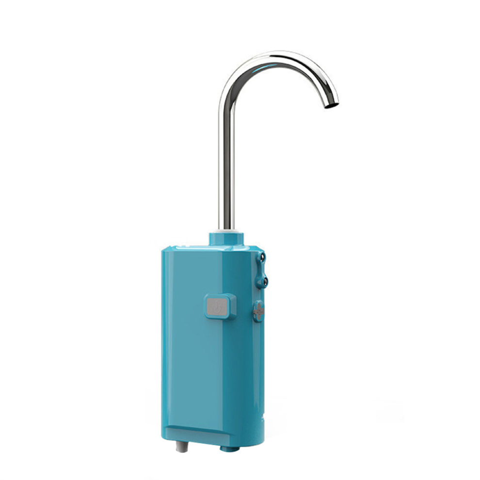 Boîte de pêche à induction multifonctionnelle et intelligente, pompe à eau, surpresseur, pompe à oxygène pour la pêche en plein air - Bleu