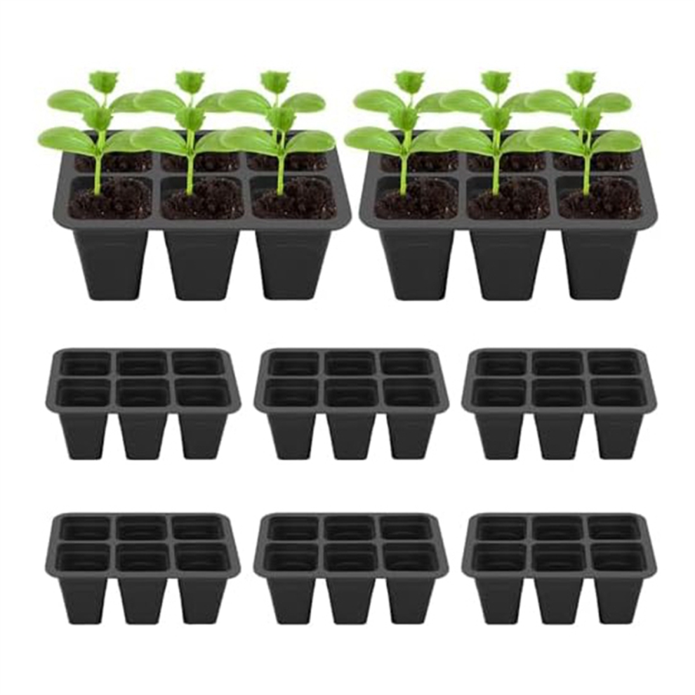 Plateau de démarrage de semis, kit de démarrage de semis, mini-serre de germination pour la culture de graines, 8 pièces