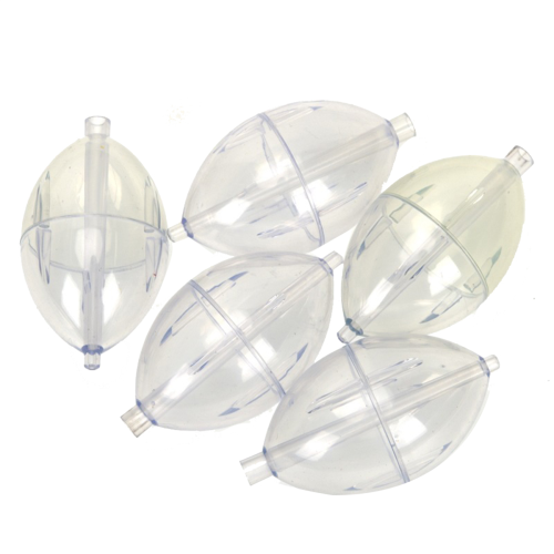 5 τμχ Fishing Clear Float Slip Strike Indicator Oval Float Spin Surface Bubble Float Fishing Outdoor Αξεσουάρ