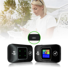 4G Lte WiFi Router Portable Mobile Hotspot 3000mAh 150Mbps Wireless Router with SIM Card Slot Repeater for Home