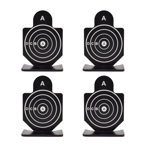 4 kpl IPSC Competitive Sports Mini Alloy Human Shape Targetit 1