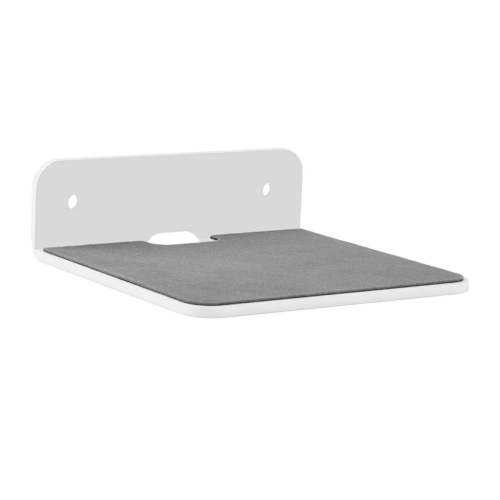 Wandhouder Multifunctionele draagbare luidsprekerplank voor webcam, mobiele telefoons, router, wit 1