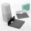 Wandhouder Multifunctionele draagbare luidsprekerplank voor webcam, mobiele telefoons, router, wit 6
