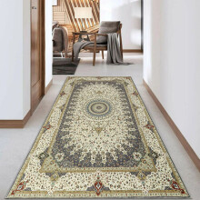 (80 x 150 cm (2 ft 6 in x 5 ft)- Large Floor Mat/Kitchen Runner Rug, Willow Grey) Area Rugs Living Room Traditional Rug Soft Carpet