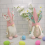 Easter Decorations, 2 Pcs Easter Gnomes Decor, Spring Gnomes Plush Swedish Tomte Elf Stuffed Doll,Easter Bunny Ornaments 5