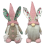Easter Decorations, 2 Pcs Easter Gnomes Decor, Spring Gnomes Plush Swedish Tomte Elf Stuffed Doll,Easter Bunny Ornaments 2