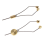 2Pcs Fly Tying Tools Fly Fishing Hook Threader Winding Device, Fly Tying Line Spooler, High Quality 1