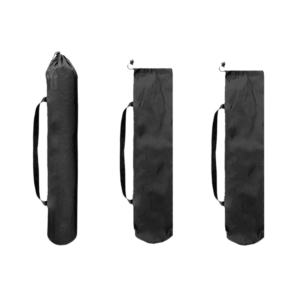 Lot de 3 sacs de transport en polyester pour tente, sac de transport pour camping en plein air, robuste, grand rangement, 95 cm