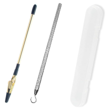 2 Pcs Bracelet Helper Tool, Bracelet Helper Tool Hook, Wearing Tool Aid, Metal Bracelet Helper Tool (Silver and Gold)