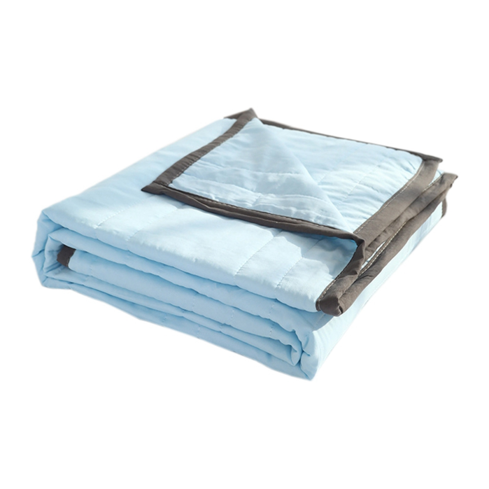 Ice Blanket for All-Season - Summer Cooler Quilt for Hot Sleepers and Night Sweats Blue 170 X 200cm