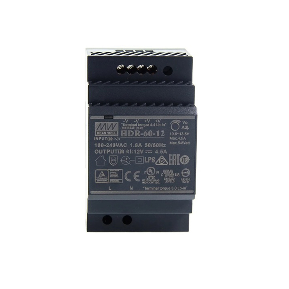 85-264V 12V 4.5A 54W Single Output Industrial Din Rail Power Supply For Smart Home Automation Module Controller 4852133110967