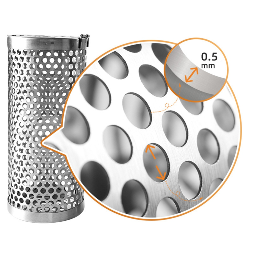 2PCS Barbecue Rolling Grill Basket BBQ Net Tube Grill Basket Campfire Grid Travel Camping Picnic BBQ Accessories-A-image-OPC-PGNHTHG-NEW