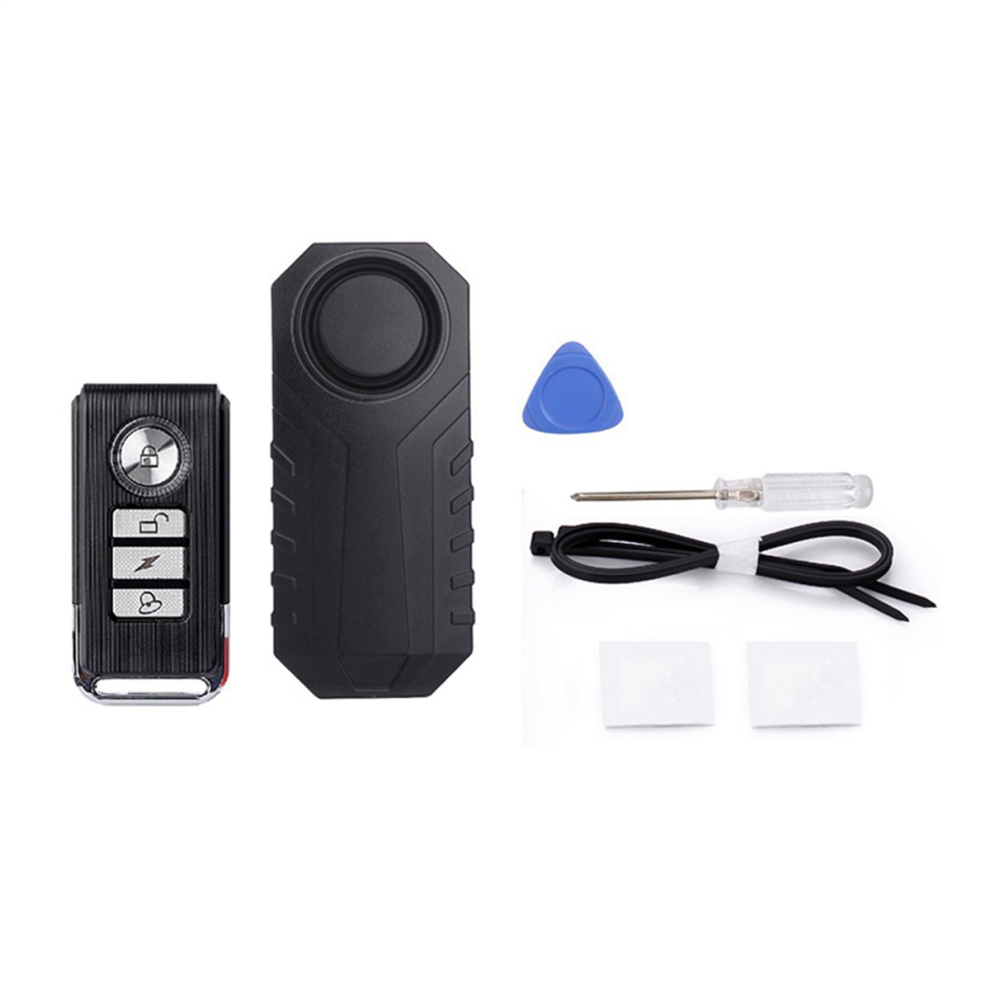 113DB Motorcycle Bike Anti-Theft Alarm Wireless Remote Control Bicycle Security Alarm Electric Car Waterproof Alarm