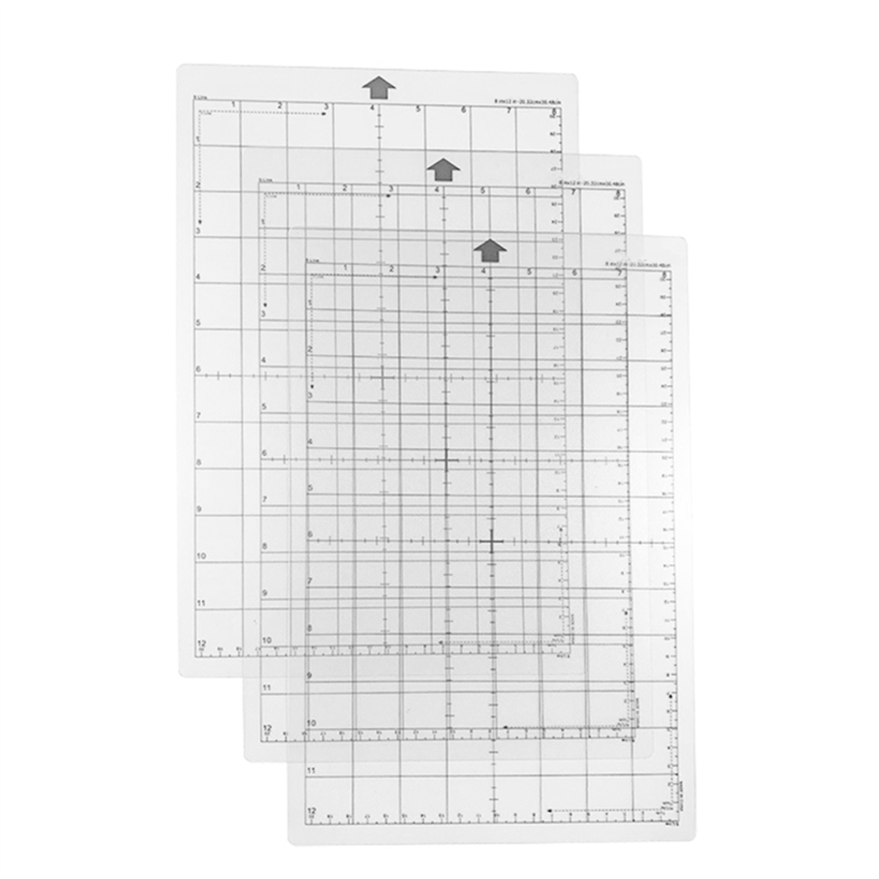Jojomino Cutting Mats For Silhouette Portrait(3 Pack) 12X8in Replacement Cameo Accessories