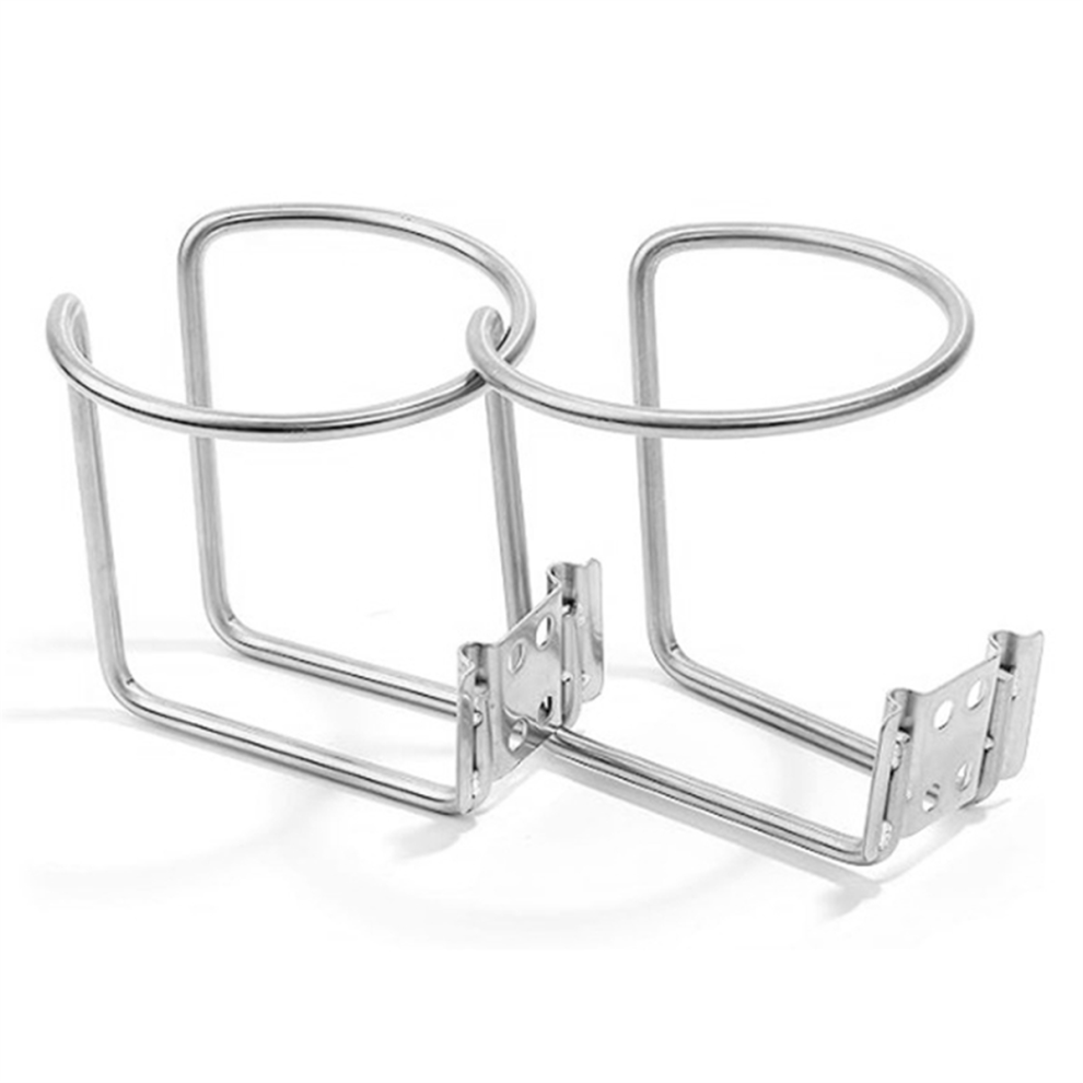 Boat Ring Cup Drink Holder, Universal Car Drink Holder, Car Bottle Holder Cup Holder For Marine Truck Rv Trailer, Silver 4852133121505