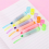 Επιστολόχαρτο γραφείου 6 τμχ Κορεατικό Creative-Highlighter Lovely Cartoon Marking Pen 7