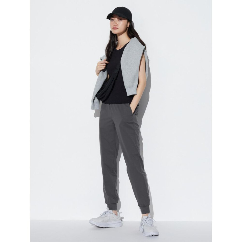 (07 GRAY/XXL) Uniqlo Japan Ultra Stretch Airism Jogger Pants  Long Length 71 73cm