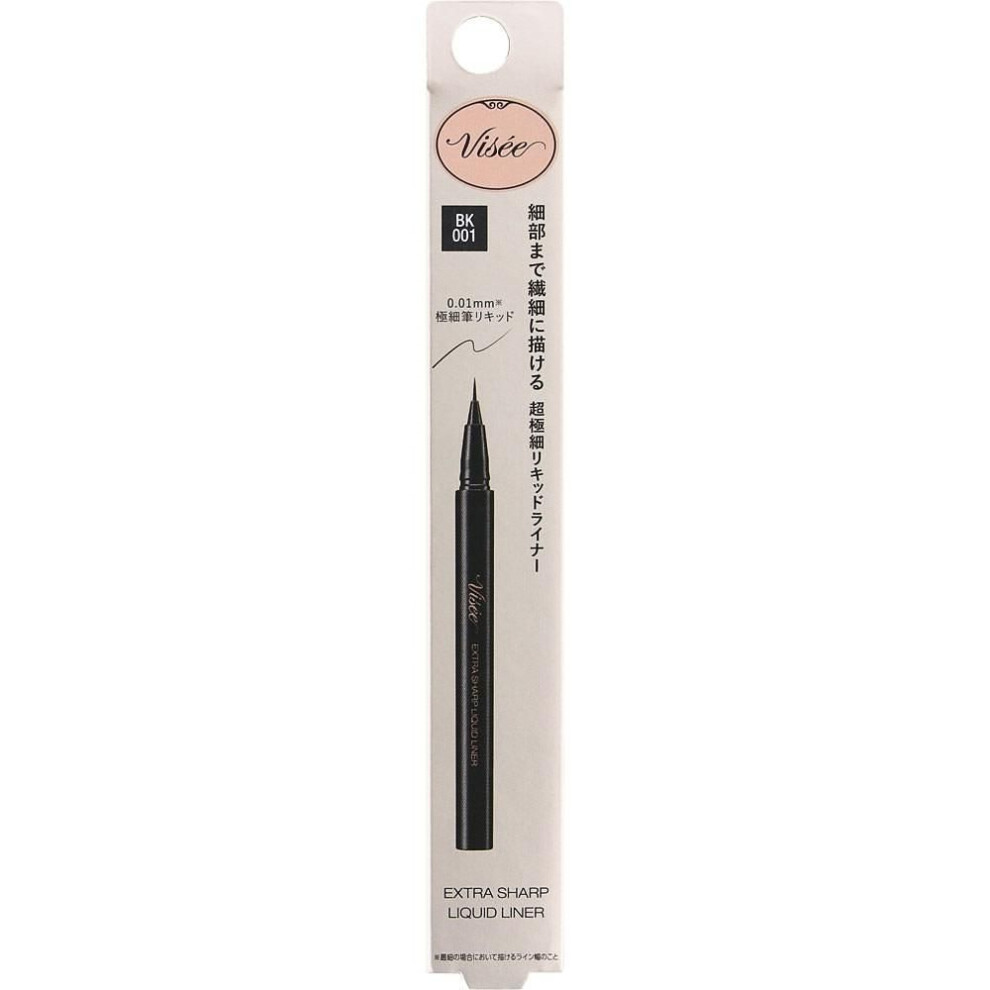Biseckose Visse Extra Sharp Kit Liner Bk001 Black 0.4ml