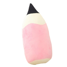 Almofadas, Almofadas de Pelúcia, Cantinho de Leitura Infantil Almofadas de Volta às Aulas, Almofadas Presentes de Aniversário 50cm Rosa