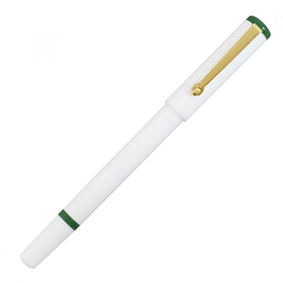 Mighty [store Limited] Fountain Pen White X Green